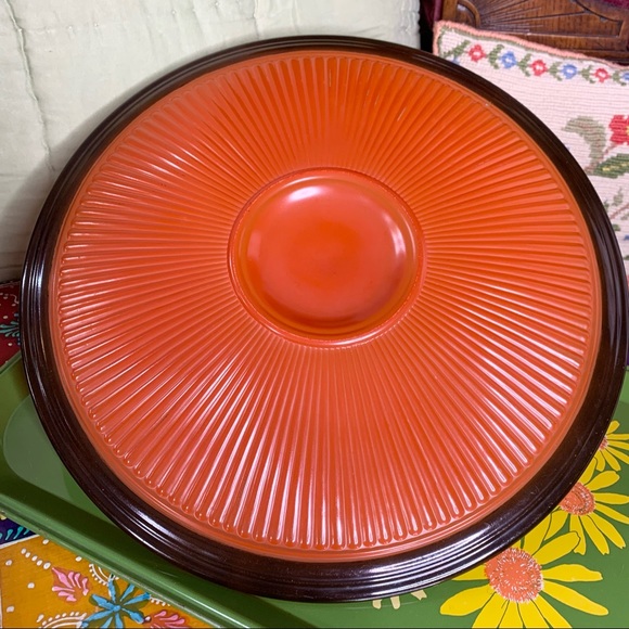 MCM Persimmon Top Handle Tidbit Tray - Picture 3 of 9